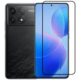 Szkło Hybrydowe 5D Full Glue Ceramic do Xiaomi Poco F6 Pro