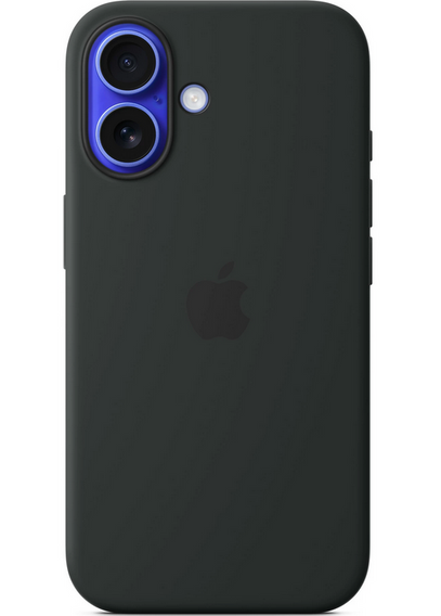 Oryginalne Etui Apple Silicone Case MagSafe do iPhone 16, Black MYY13ZM/A