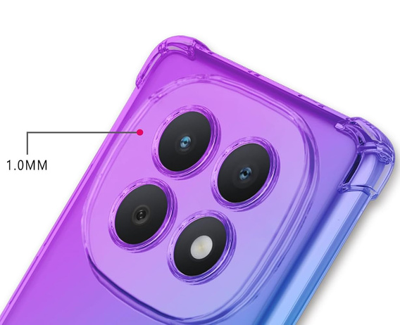 Etui Gradient Dropproof do Xiaomi Redmi Note 15 5G / Poco M8 5G, fioletowe / niebieskie