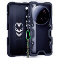 Wytrzymałe etui pancerne do Xiaomi 15 Ultra – czarne