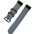 Pasek Nylonowy QuickFit 20mm do Garmin Fenix 5S/6S/7S/8 43mm, Szary