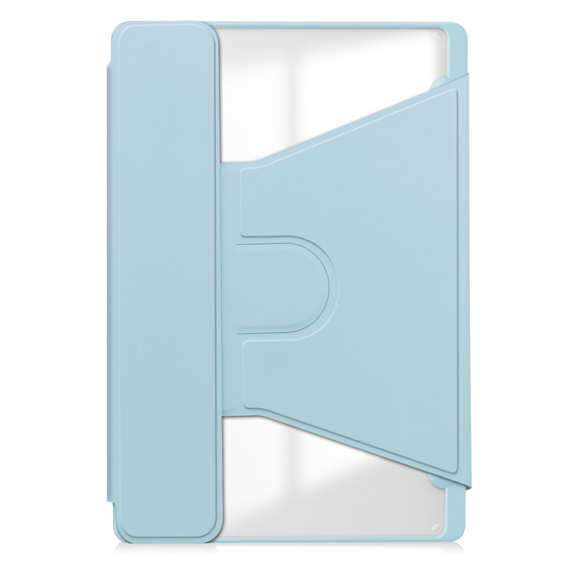 Etui z klawiaturą do Samsung Galaxy Tab S6 Lite 10.4" 2020/2022/2024, Rotary 360° Leather, jasnoniebieskie