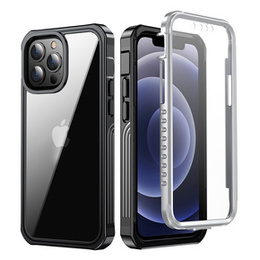 Etui do iPhone 13 Pro Max, Shockproof, z folią, czarne
