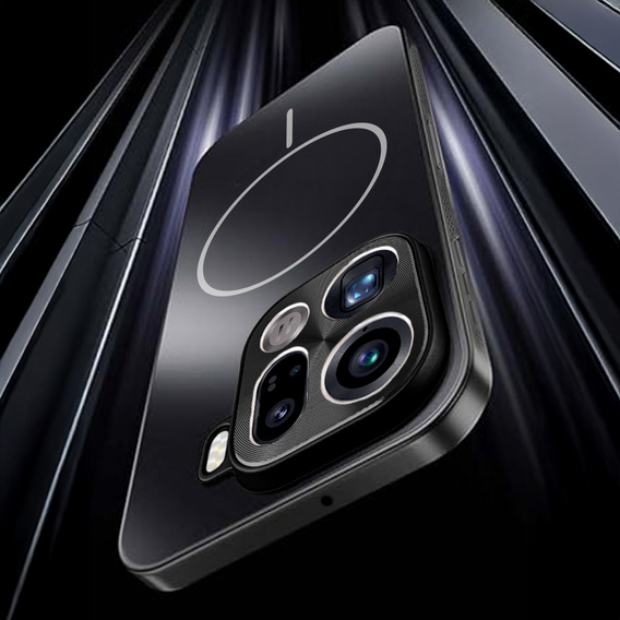 Etui ochronne do Oppo Find X9 Pro, do MagSafe, czarne