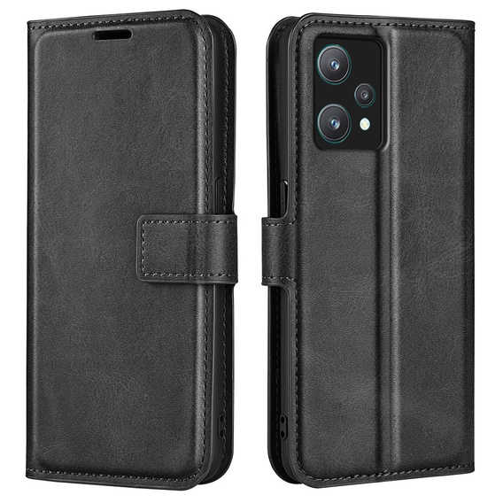 Etui Wallet do Realme 9 Pro / OnePlus Nord CE 2 Lite 5G, Protective Cover, Black