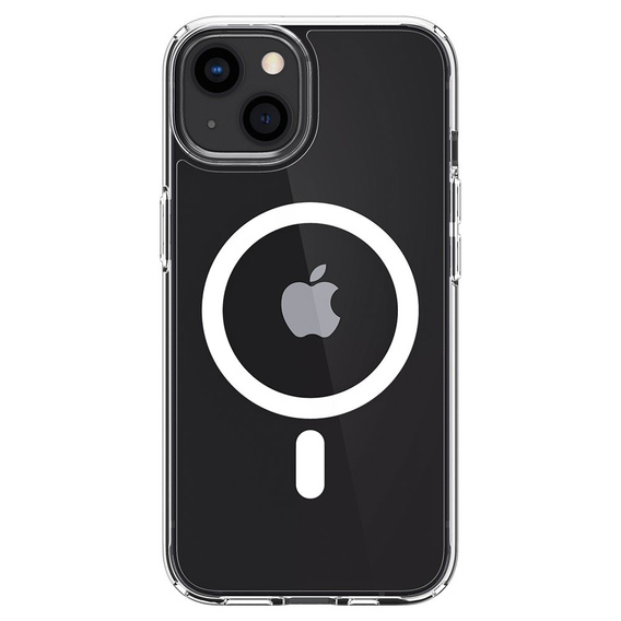 Etui Spigen do iPhone 13, Ultra Hybrid Mag MagSafe, White + Szkło
