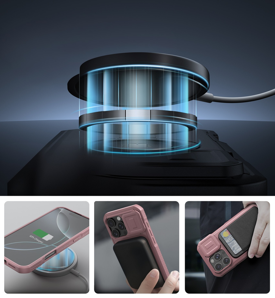 Etui Dexnor do iPhone 16 Pro Max – idealne dopasowanie i dostęp do portów