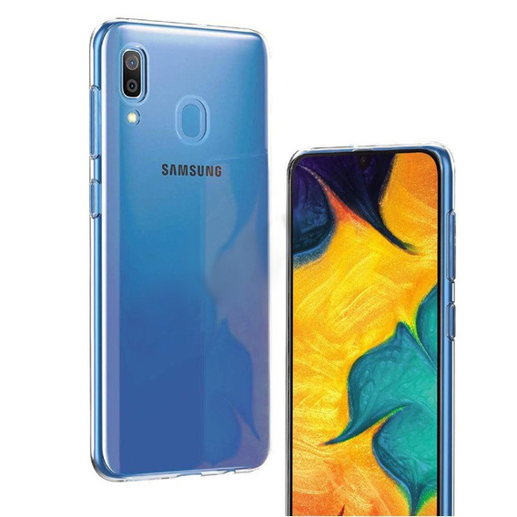 Etui cienkie do Samsung Galaxy A40, Slim, przezroczyste