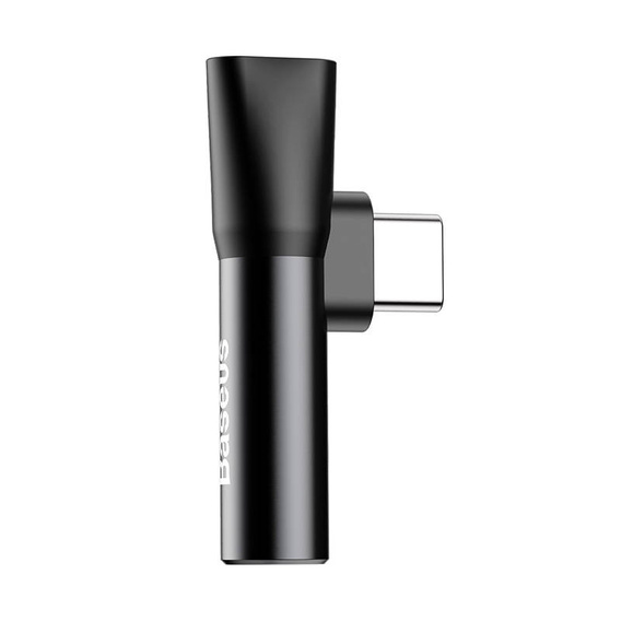 Adapter Audio Baseus USB‑C do Mini‑Jack 3,5 mm – czarny