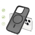 Etui ERBORD z MagSafe do iPhone 16 Pro, Matte Case, aktywny przycisk, matowe / czarne