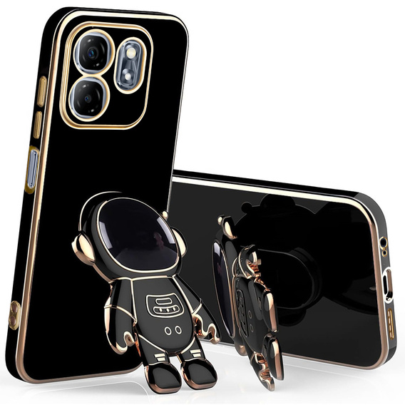 Etui do Infinix Hot 50i 4G, Astronaut, czarne