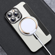 Etui z klapką do iPhone 12 Pro, RFID Wallet MagSafe z ochroną aparatu, czarne