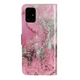 Etui Wallet do Samsung Galaxy A51 - Rose Marble