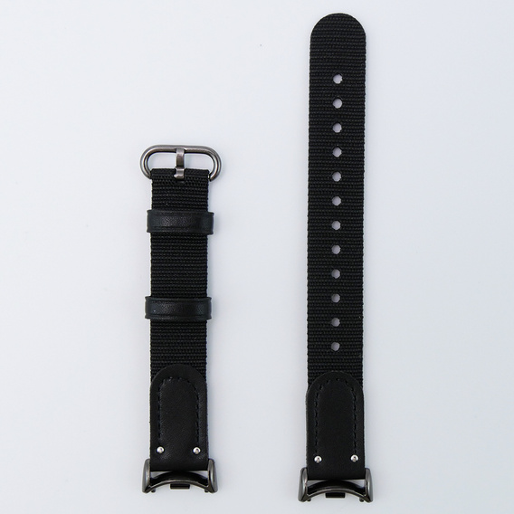 Pasek nylonowy do Xiaomi Smart Band 10 / 9 / 8, Czarny