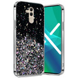 Etui do Huawei Mate 20 Lite, Glittery, czarne