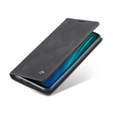 Etui CASEME do Xiaomi Redmi Note 8 Pro, Leather Wallet Case, czarne