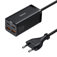 Baseus ładowarka sieciowa GaN3 Pro 100 W, 2× USB-C + 2× USB - czarna