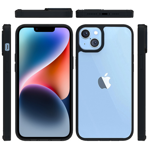 Etui Hybrid do iPhone 14 Plus, Matte Black