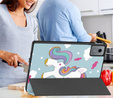 Etui do Lenovo Idea Tab 11" 2025 TB336FU TB336ZU, Smartcase, z funkcją podstawki, Jednorożec