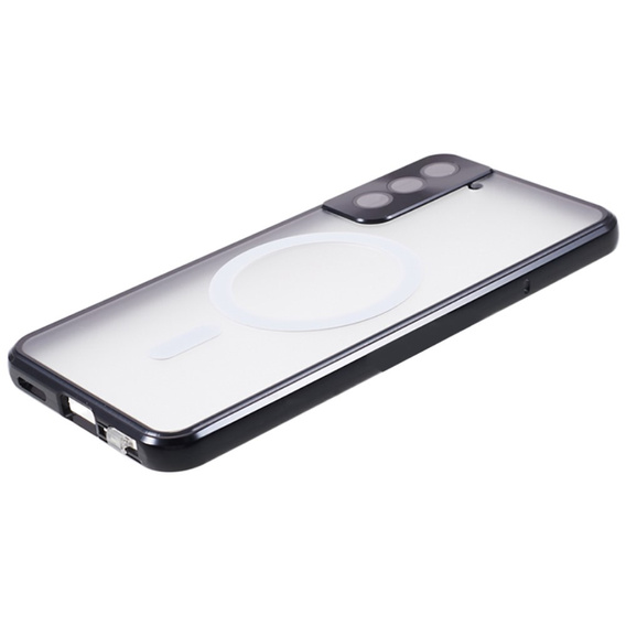Etui Magnetic Dual Glass MagSafe do Samsung Galaxy S22, czarne