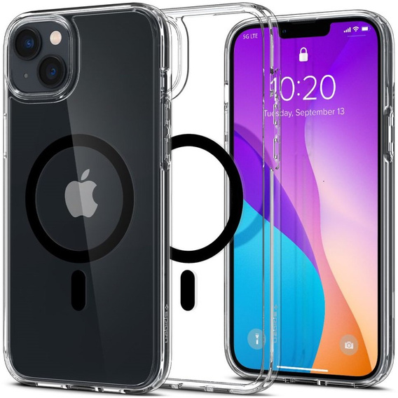 Etui Spigen do iPhone 14, Ultra Hybrid Mag MagSafe, Black