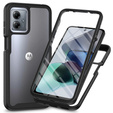 Etui do Motorola Moto G54 5G, Shockproof, z folią, czarne