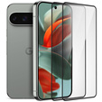 2x Szkło Hartowane do Google Pixel 9 / 9 Pro, ERBORD 3D pełne, szybka na cały ekran