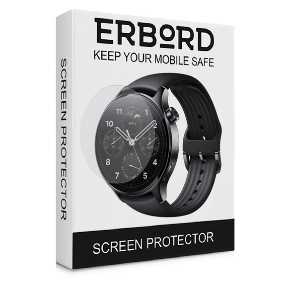 3x Folia Hydrożelowa ERBORD do Xiaomi Watch S1 Pro