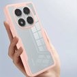 Etui do Xiaomi Redmi Note 14 Pro 5G / 14 Pro+ 5G, Shockproof, z folią, różowe