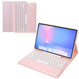 Etui z Klawiaturą Bluetooth do Samsung Galaxy Tab S10 FE+ X620 / X626B - różowe