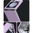 Etui PC Case do Samsung Galaxy Z Flip5 5G, fioletowe