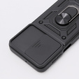 Etui pancerne do Motorola Moto G54 5G, CamShield Slide, czarne
