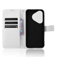 Etui z klapką do Huawei Pura 70, Wallet Smart Magnet, białe