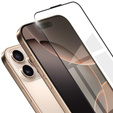 Szkło Hartowane 3D do iPhone 16 Pro, z czarną ramką