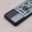 Etui pancerne do Oppo A98 5G, CamShield Slide, zielone