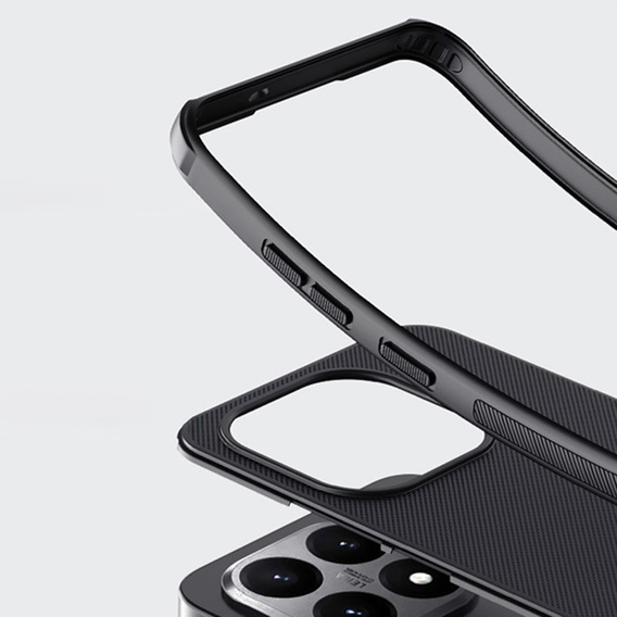 Etui NILLKIN do Xiaomi 15T, Super Frosted Shield Case, czarne