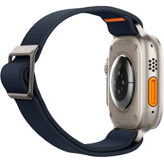 Pasek SPIGEN do Apple Watch 1/2/3/4/5/6/7/8/9/10/11/SE Ultra 1/2/3 42/44/45/46/49mm, Fit Lite Ultra, Granatowy