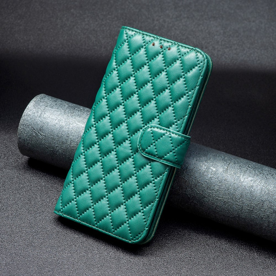 Etui z klapką do Oppo Reno 11F 5G, Wallet, BINFEN COLOR, zielone