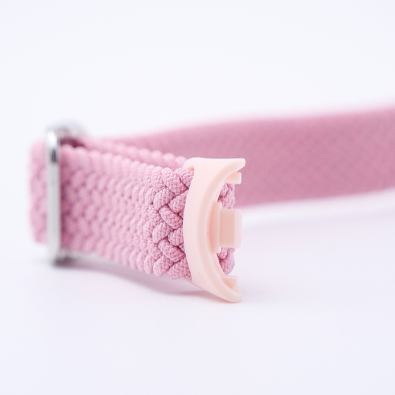 Pasek Nylonowy do Xiaomi Smart Band 10 / 9 / 8, Różowy