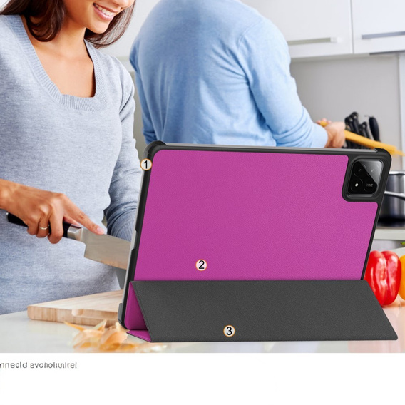 Etui do Xiaomi Pad 7 / 7 Pro, Smartcase, fioletowe