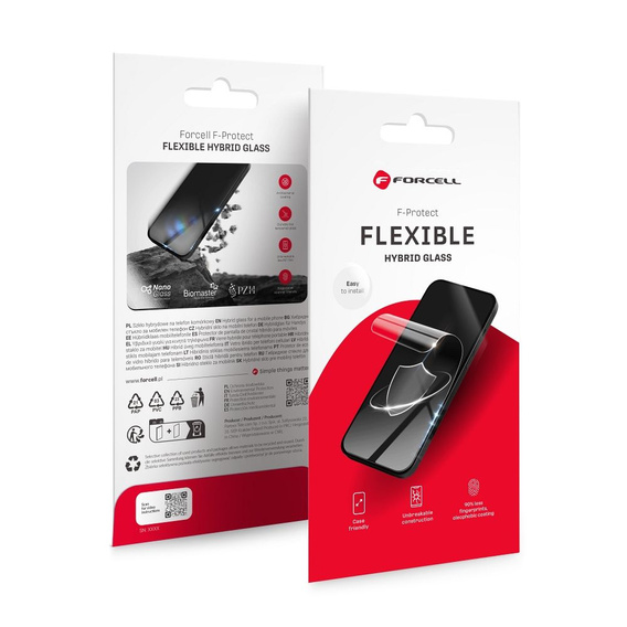 Szkło Hybrydowe Forcell do Samsung Galaxy S25 Ultra, Flexible Nano Glass, przezroczyste