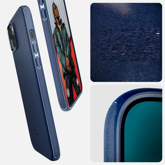 Etui SPIGEN do iPhone 14 Plus, Mag Armor, Navy Blue