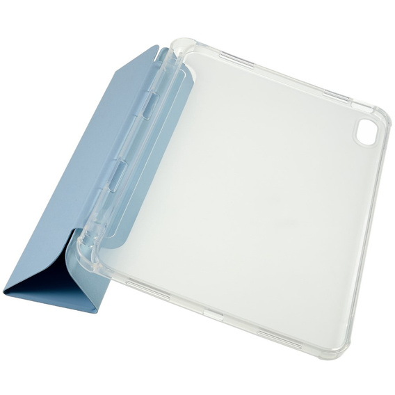 Etui do iPad 11" 2025 A16 (11 gen.) / iPad 10.9" 2022 (10 gen.), Pencil Hybrid, z miejscem na rysik, niebieskie