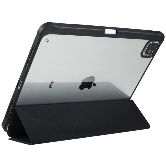 Etui do iPad Pro 12.9" 2022/2021/2020 (6/5/4 gen.), Smartcase Hybrid, z miejscem na rysik, czarne