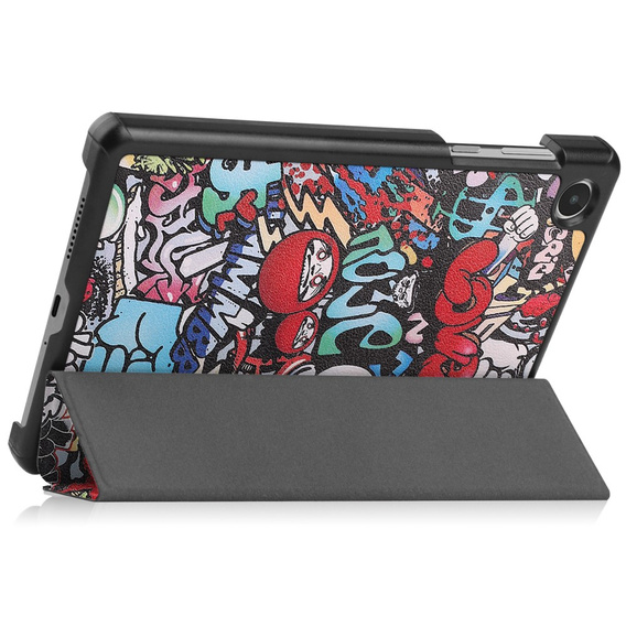 Etui do Lenovo Tab M8 Gen 4 TB-300FU, Smartcase, graffiti