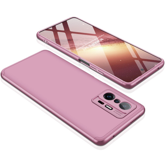 Etui GKK do Xiaomi 11T/11T Pro, Matte Case, Pink