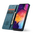 Etui CASEME do Samsung Galaxy A50/A50S/A30S, Leather Wallet Case, niebieskie