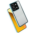 Etui do Xiaomi Redmi Note 13 5G, Magnetic Dual Glass, niebieskie