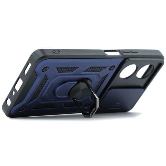 Etui pancerne do Oppo A38 4G / Oppo A18 4G, CamShield Slide, niebieskie