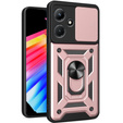Etui pancerne do Infinix Hot 30i, CamShield Slide, różowe rose gold
